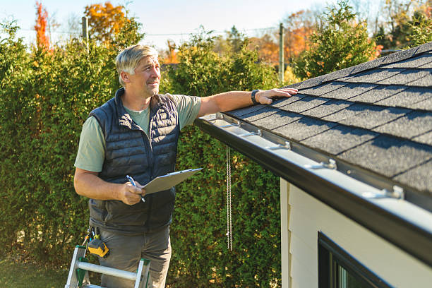 Professional Roof Replacement technician working in Trexlertown, PA